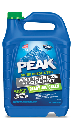 Peak Original Green Prediluted Antifreeze