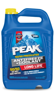 Peak Long Life Prediluted Yellow Antifreeze