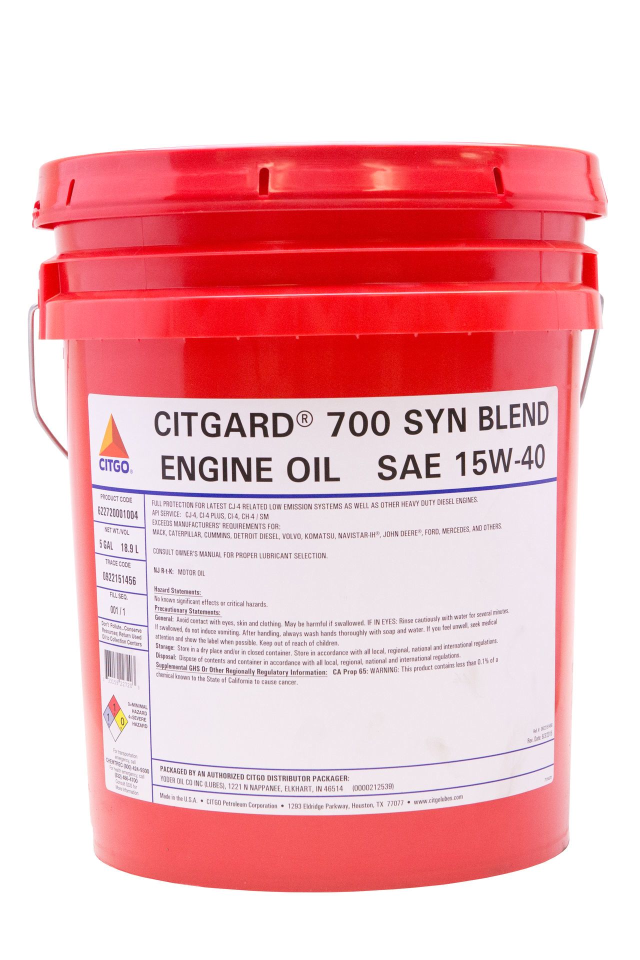 CIT7154005 Yoder Oil