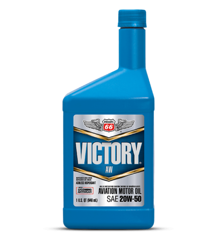 Phillips 66 Victory AW 20W50 Aviation Oil