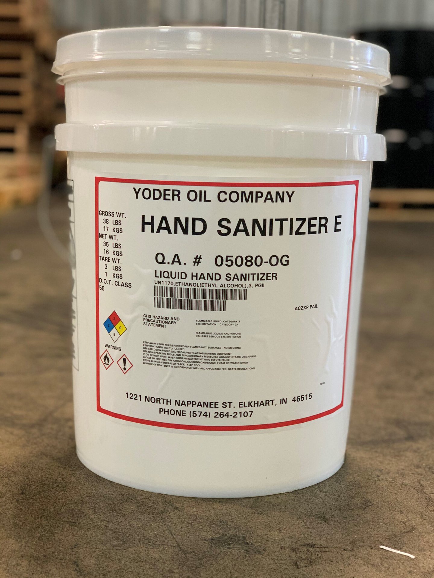 Hand Sanitizer Yoder Oil