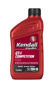 Kendall GT-1 Competition 20W50 Motor Oil