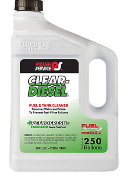 Clear Diesel Fuel and Tank Cleaner 2/2.5 Gal.