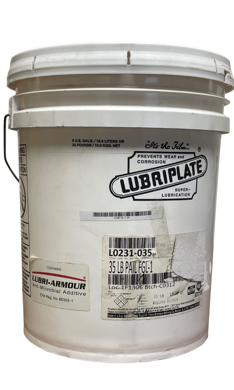 Lubriplate FGL1 Yoder Oil