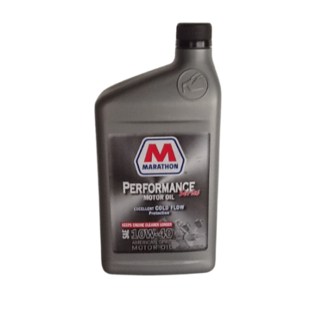 Marathon Synthetic Blend 10W40 Motor Oil - 12/1 Qts Case