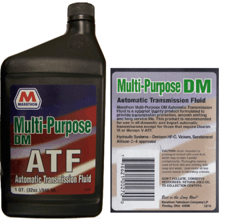 Marathon Multi Purpose ATF - 12/1 Qts. Case