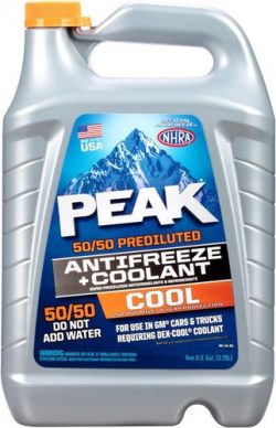 Peak Original Equipment North American Orange Antifreeze and