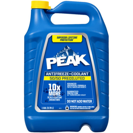 Peak Premium Universal 50/50 Yellow Antifreeze - 6/1 Gal. Case