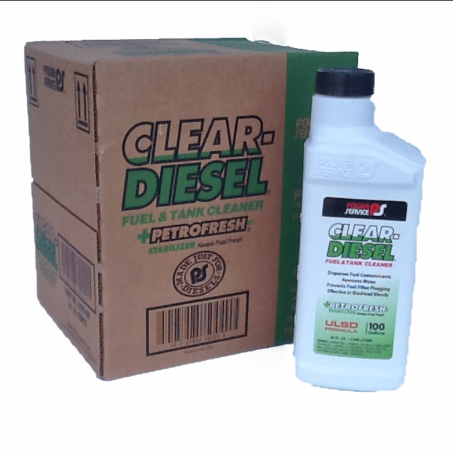 09216-09 Power Service Clear Diesel Fuel and Tank Cleaner, 16 oz -  DISTRIBUTION PARTS